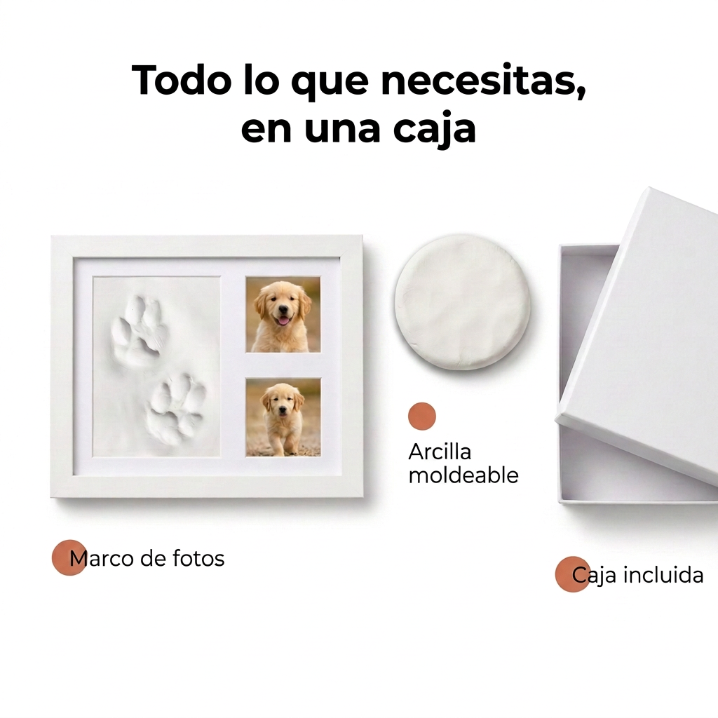 Marco de Huella Para Mascota